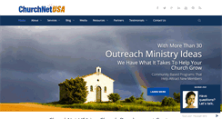 Desktop Screenshot of churchnetusa.com